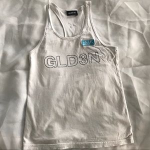 White Golden TNA Tank top